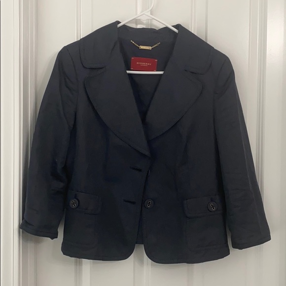 Burberry London navy blazer size 44 - Picture 1 of 6